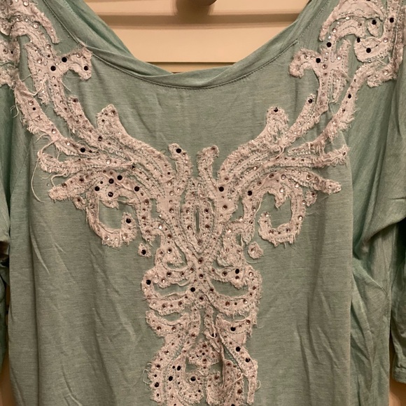 Miss me bejewelled shirt - Picture 1 of 5